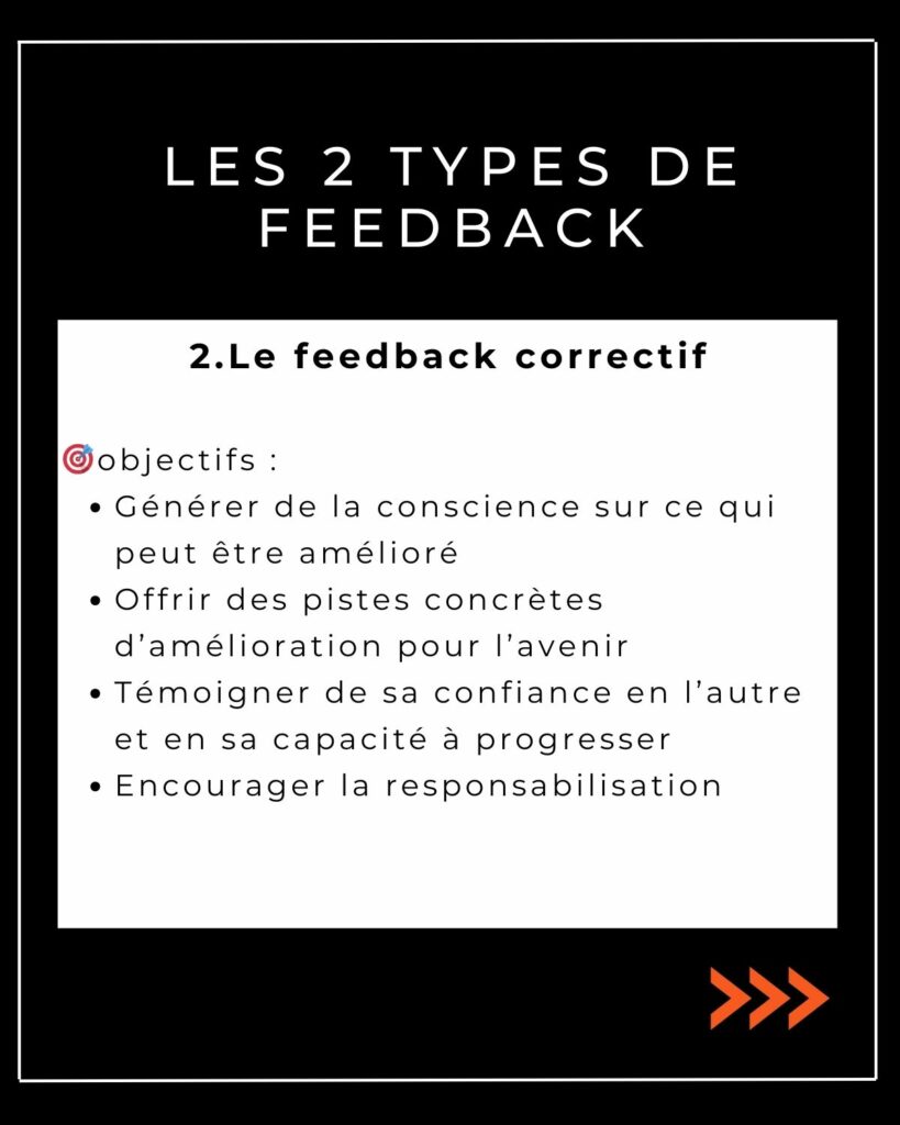 feedback correctif