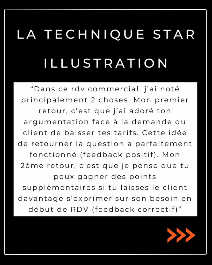 Feedback exemple